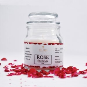 Rose soy Candle